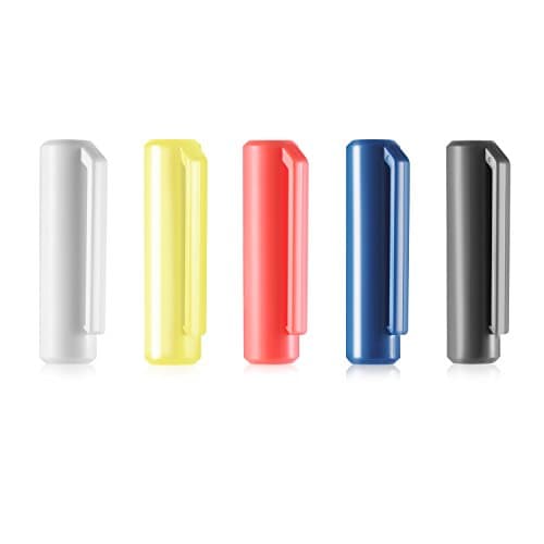 REEDCALE Cap for Apple Pencil, Multi-Functional Apple Pencil Cap Holder with Tip Protection, Built-in Clip for Apple ipad Pro Pencil-5 pack