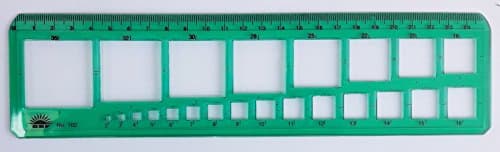 BBF Square Drafting Tool Templates