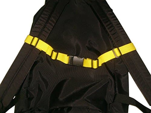 Sternum Strap Replacement, adjustable fits most Backpacks,1" wide chest strap Made in USA.