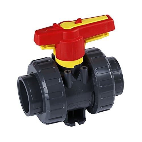 1-1/4inch M1 Series Thread/Socket PVC True Union Valve with EPDM O-Rings