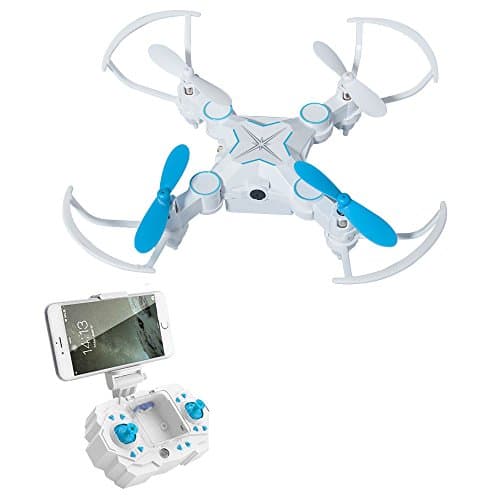 Rc Quadcopter,ToyPark Mini Foldable FPV VR Wifi Remote Control Drone  with HD 720P Camera