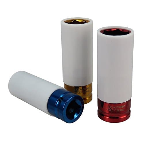 17mm 1/2 Car Garage Wheel Nut Extractor Socket steam long sets of single tire protection sleeve hand tool