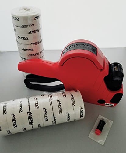 Primark P12, Value Pack ( $20.00 SAVINGS ) Pricing Gun, box White Labels, Ink Roller