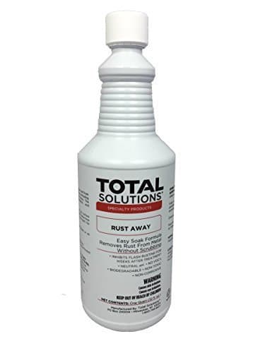 Total Solutions Rust Away - Easy Soak Formula Removes Rust From Metal Without Scrubbing