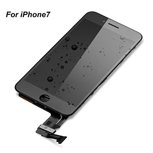 IPhone 7 Screen Replacement,Phone Partz Repair and Replacement LCD Touch Screen Display &amp; Touch Screen Digitizer Assembly for iPhone 7 (4.7”) Black