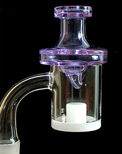 QZUSF Quartz with Solid Thicker Bottom 4mm thick white Milky Base Heated (14mm male)