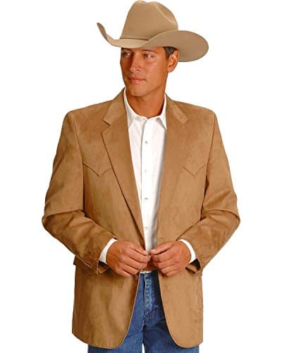 Men's Camel Microsuede Sport Coat Tall