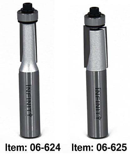 2-Pc. Car Audio Flush Trim Router Bit Set