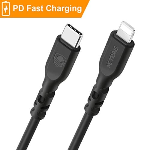 Fast Charging USB C to Lightning Cable, Metrans 3.3FT USB PD Type C to Lightning Charging&amp;Sync Cable for iPhone X/ 8/ 8 Plus and Other Type C Devices