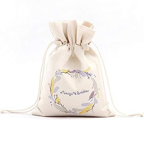 10 Pcs Jute Sacks Small Fabric Bag With Drawstring, Linen Jewelry Bags, For Advent Calendar Party Favors And DIY Crafts