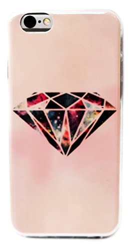 iPhone 6S / 6 Slim Protective Soft Flexi Trendy Crystal Clear Case Finish Coated Surface with Premium Reflective Coat (Shine Bright like a Diamond)