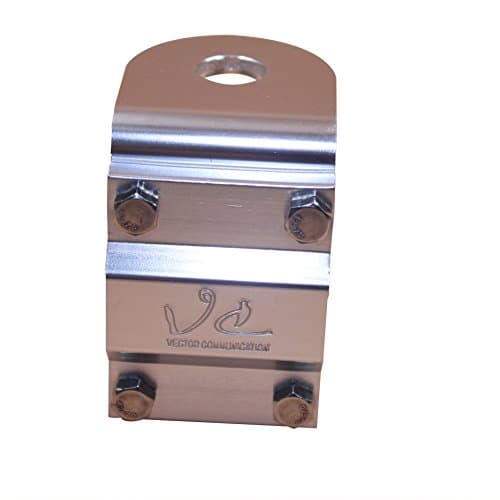 Mirror Mount,3 Way Aluminum with Stud for Cb/Ham Radio Antenna Bracket - Ts03