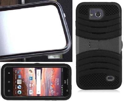 [ NP ARMOR ] BUILT-IN Screen Guard Protector Faceplate Phone Case uBLACK/BLACK For ZTE Atrium / Z793C / ZTE Scend LTE / Z791g / ZTE Overture 2 / Z813 / ZTE Maven / ZTE Fanfare Z812