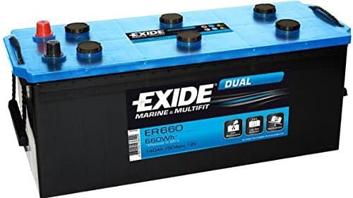 bateauplus BATTERIE EXIDE DUAL 140A