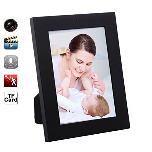 Home Security Photo Frame Camera HD 1280×960 Pixel Hidden Camera with Motion Detection Nanny Cam DVR