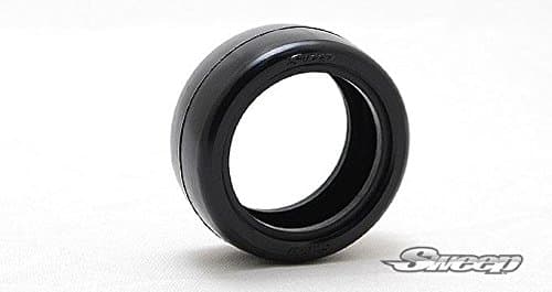 Sweep Racing 1/10th Scale Mini 25deg Soft Compound Rubber Tires (4pcs) Fit 60mm Diatmer Wheels SWP725