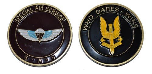 SAS Who Dares Wins - Challenge Coin