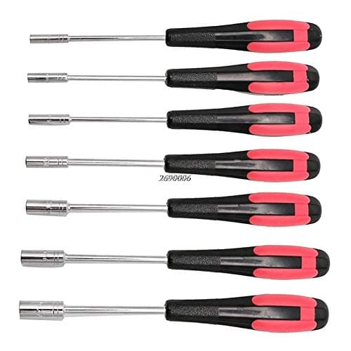 Screwdriver Durable 3/3.5/4/4.5/5/5.5/6mm Mini Handle Socket Wrenche Hex Nut Repair Tool - (Color: 4 and half mm)