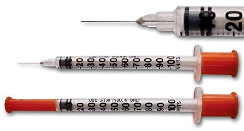 Sterile Insulin Syringes U100 (100)