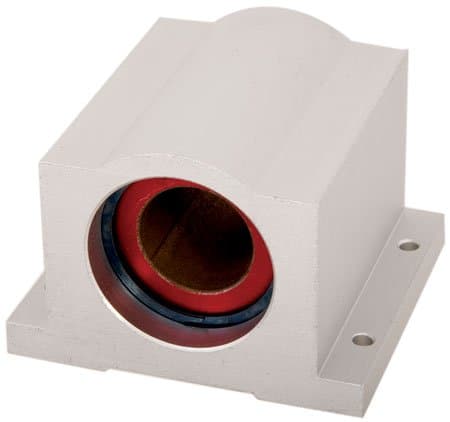 Pacific Bearing PBC-64 Precision-Style Closed-Single Linear Plain Bearing Pillow Block 1 Inch Diameter, 3.25 x 2.813 Long