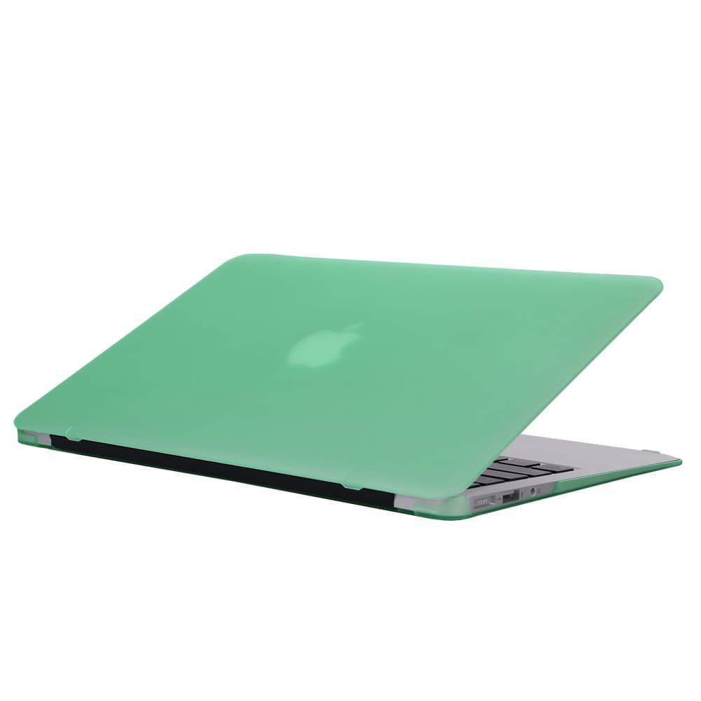 iNeway Matte Surface Crystal Rubberized Hard Shell Case cover protector for Apple Macbook Air 13.3" (A1466 & A1369),13.3" Air,NC-Mint Green