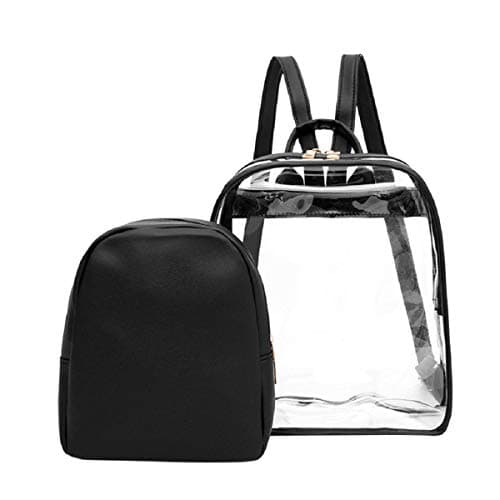 Backpack LJSGB Mini Backpack for Women Amazon Daypack Running Daypack Transparent Backpack School Knapsack Daypack