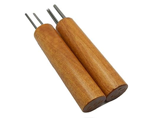 Double Hole Paper Bead Roller, Set of 2