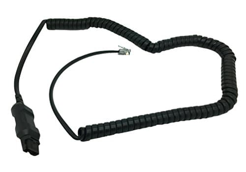 A10-16 Adapter Direct Connect Cable by AvimaBasics Compatible with Plantronics Headsets | Stretchable Durable Quick Connect & Disconnect Grips | for H-Series EncorePro Tristar Mirage Encore DuoSet