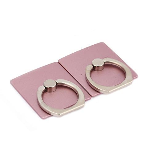 Kasio Universal Ring Phone Car Holder Mount and Stand for Iphone and any other kind phone,Tablets (2 pack Rose Gold)