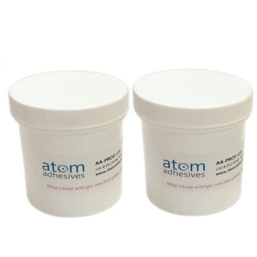 Silver Epoxy Electrically Conductive Adhesive Highly Flexible, Non-Bleeding, AA-Duct 2919, 50gm kit