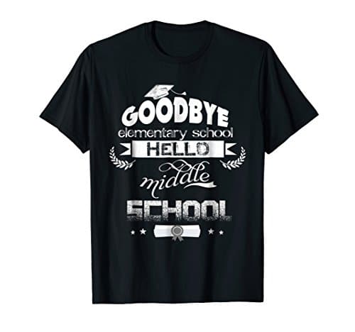 Hello Middle School - Graduation Elementary School T-Shirt
