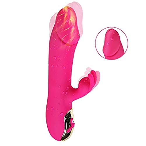 10 Powerful Mode with Heating Function, Dual Motors,USB Magnetic Charging,Waterproof