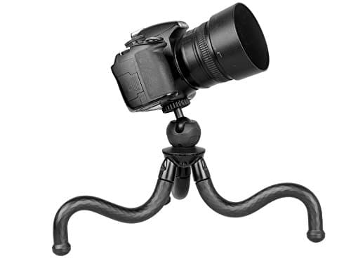 CPG FLEX lightweight Tabletop Tripod with Bendable Legs, Use This Mini Flexible Tripod with Compact Cameras, Mirrorless Cameras and Small DSLR's