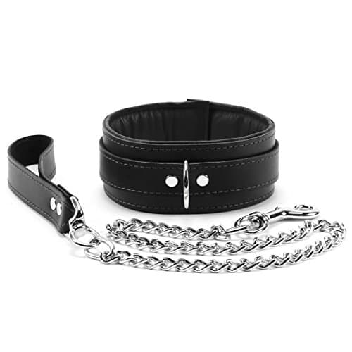 Mandrake Padded Leather Collar and Leash