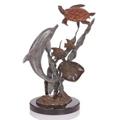 Turtle Playground and Pals Dolphin Figurine