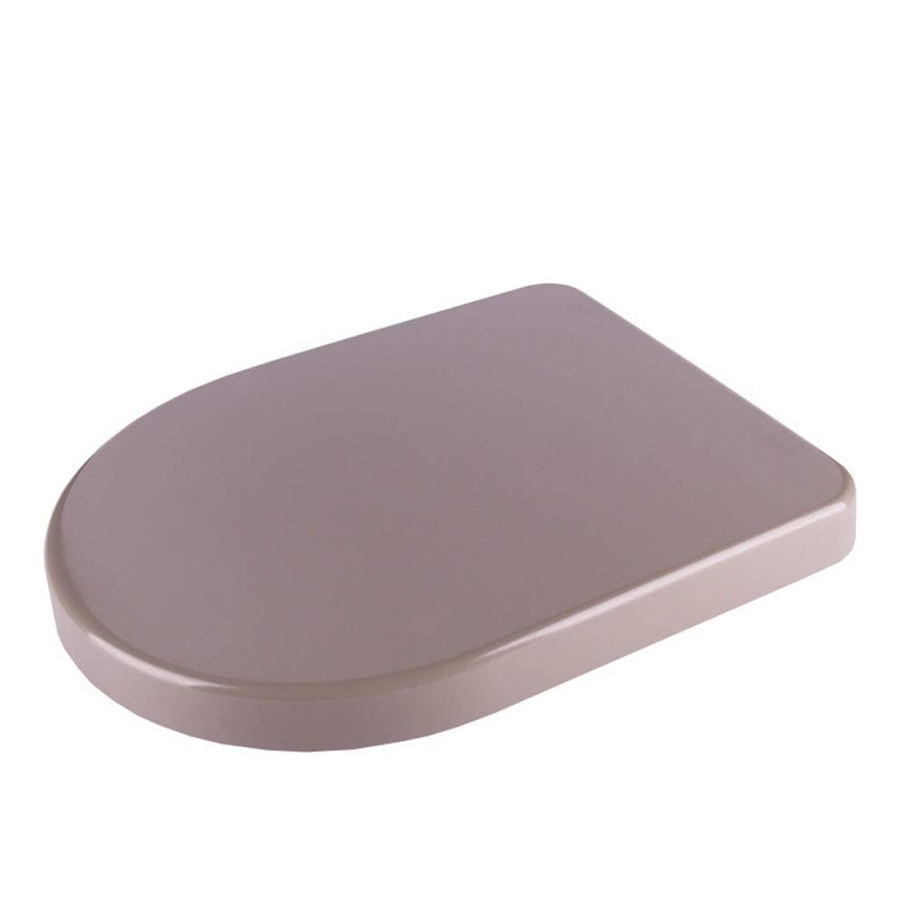 D Shape Toilet Seat Top Fixed Soft Close Quick Release Toilet Seats Lid Pans Cover Bathroom Loo Lavatory Seat Pink