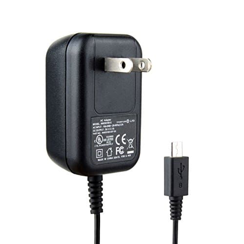 Micro USB Wall Charger AC Power Adapter For Kindle Fire (K1-Black)