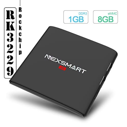 NEXSMART Android 5.1 Smart Box 1GB RAM 8GB ROM Quad-core Cortex A7 LAN Wifi True 4K Playing