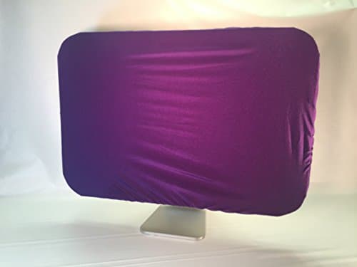 Dust Cover: Display and Screen Protector Cover for iMac ( 17"- 21.5" )BONUS KEYBOARD DUST COVER (Purple)