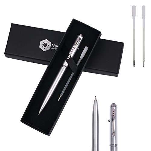 2 x Invisible Ink Pen with UV Light Magic Marker Secret Message Spy Pen With Gift Box