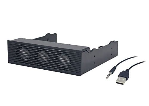 5.25" Front Panel Speaker with Bracket for 2.5"/3.5"/HDD/SSD