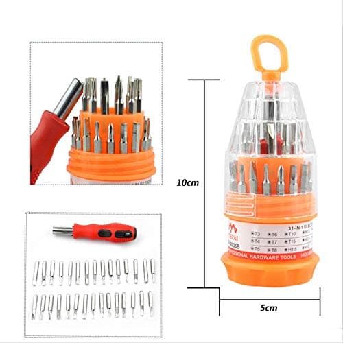 Precision Screwdriver kit 31 in 1 Magnetic Screwdriver Set Bits Screwdrivers Set of Tools Cell Phone Watch Laptop Repair Kit