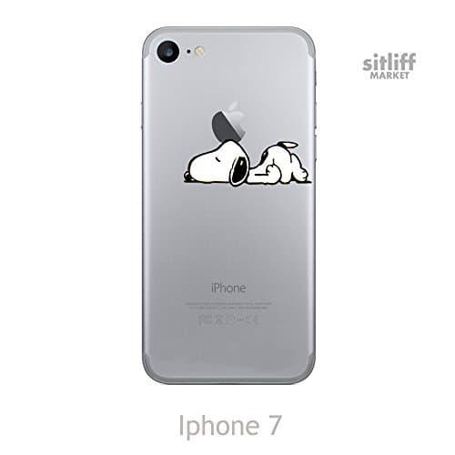 Transparent Case Snoopy for iPhone 6/6s, iPhone 6plus, iPhone 7 case and iPhone 7 plus case (Transparancy/Rests Iphone 7)