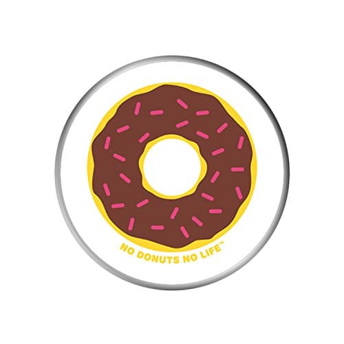 Pop Stand Socket Wireless Stand - Relax Your Hand Easy to Watch - Chocolate Donut no donut no life