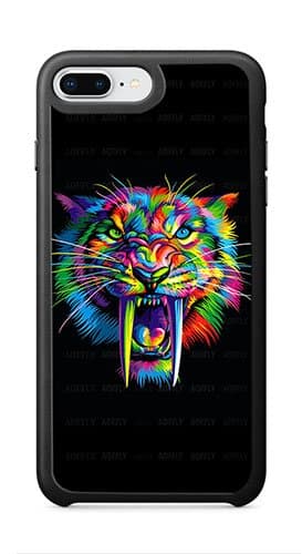 AOFFLY Case for Apple iPhone 7/8 Plus 5.5 Inch Only - Bob Weer - Sabertooth - Shock Absorption Protection Phone Cover Case