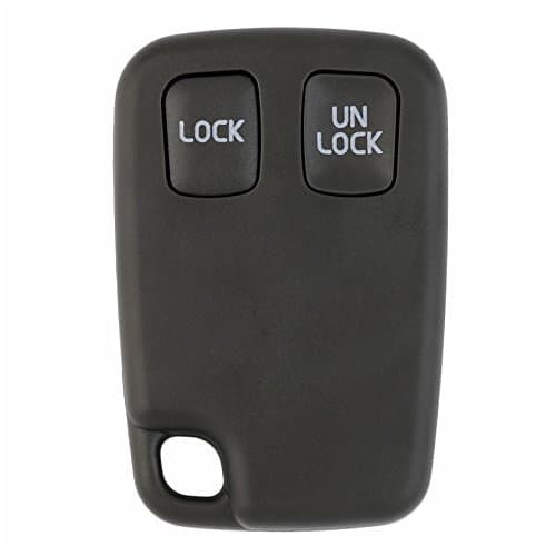 WeterCos(TM)2 Button Remote Key Fob Case Shell Replacement for Volvo C70 S40 S70 V40 V70