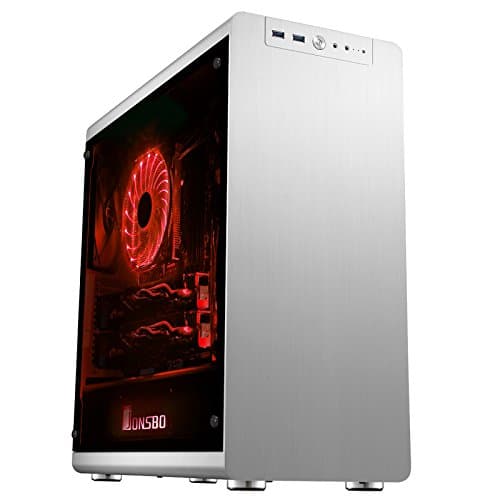 JONSBO RM4 ATX Computer CASE (Silver)