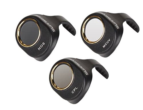 DJI Spark Camera Filter Set. Mini Drone Quadcopters Filters ND8 CPL MCUV Set for Dji Spark Camera Lens Polarized Filter (DJI Spark Drone 3PACK)