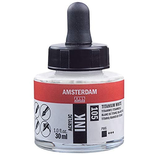 Amsterdam Acrylic Ink 30Ml Titanium White