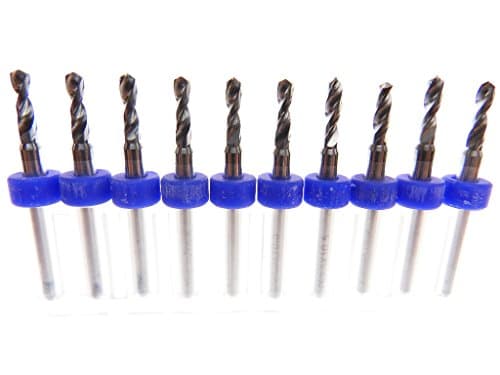 2.5mm Tungsten Micro Drill Bits Japanese Made for CNC PCB Dremel Installation...
